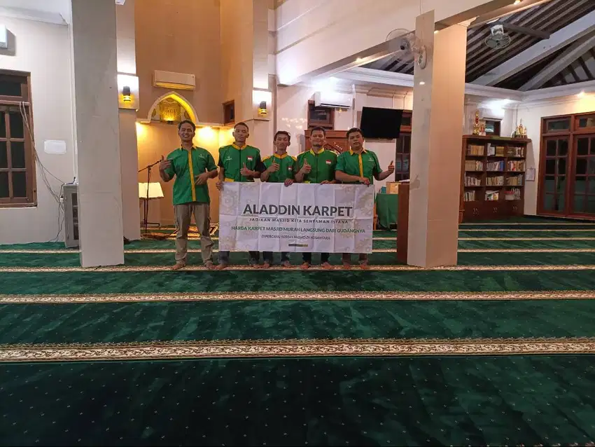 ready Karpet Masjid Free Pasang Lebih Berkualitas