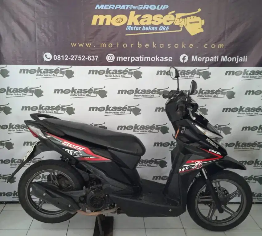 HONDA BEAT TH 2018 KREDIT MOTOR MURAH MOKASE MERPATI MONJALI