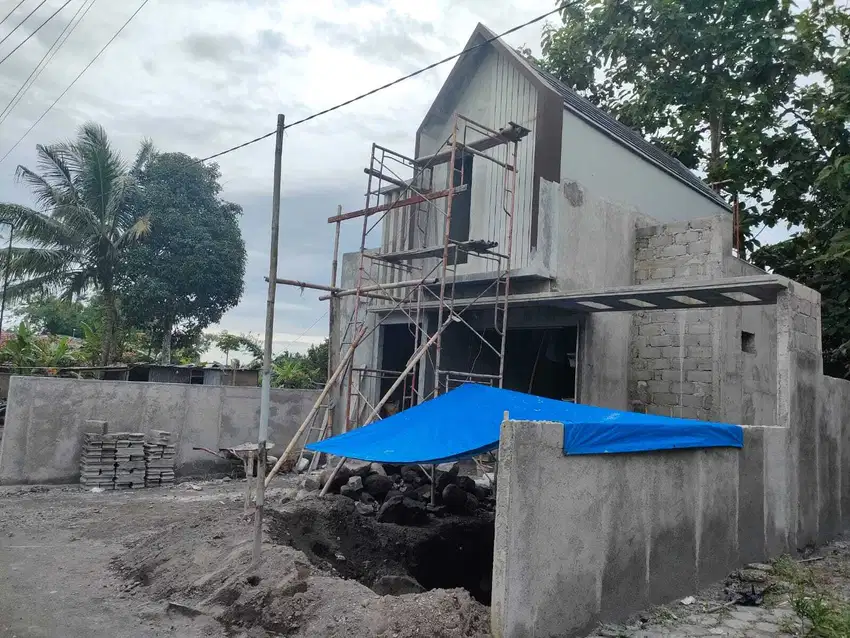 rumah scandinavian lantai dua diutara uii jl kaliurang km 15