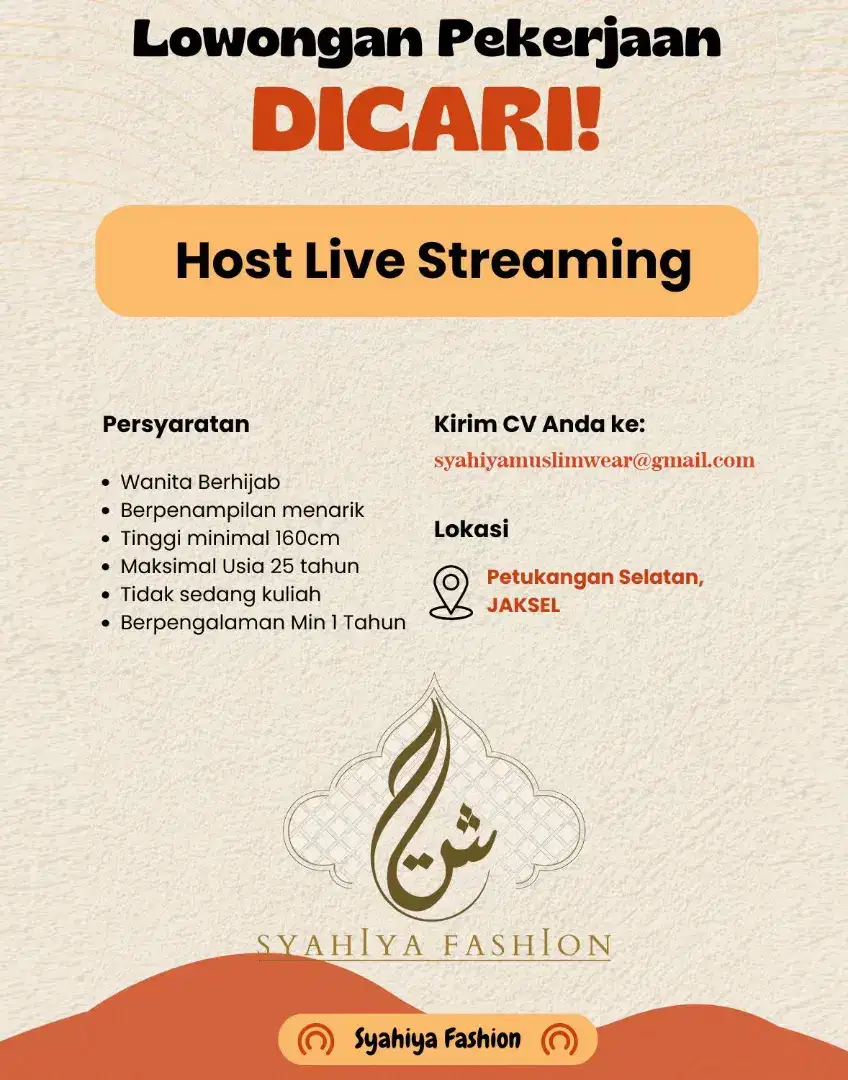 Loker Host Live Streaming