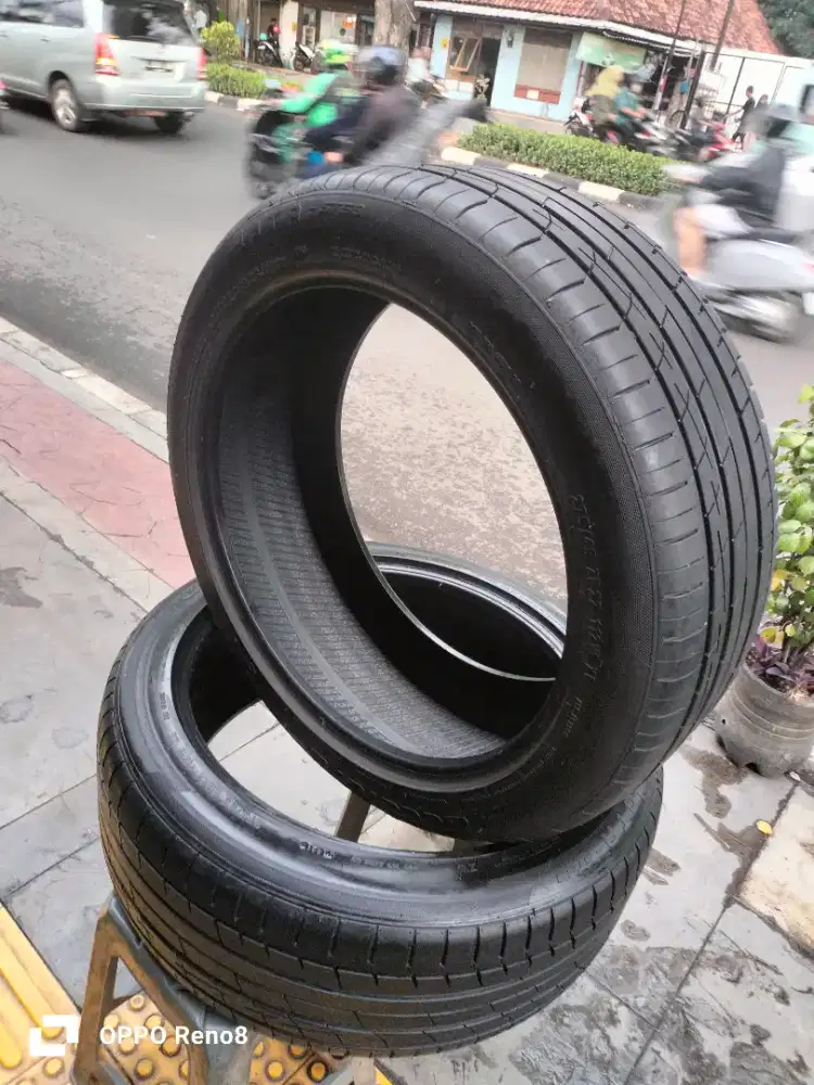MJ ban 275/45/R22 Accelera Iota 2021 90% 2pcs siap pasang hub lwat Wa