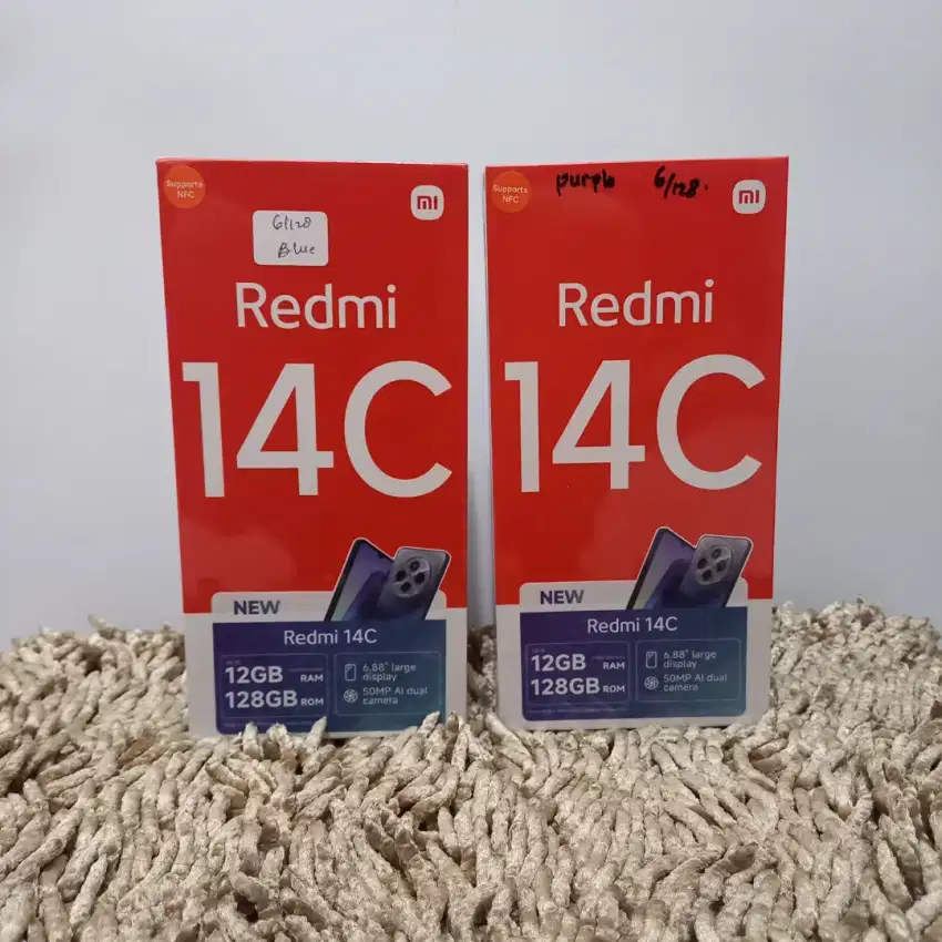 Xiaomi redmi 14C 6/128 garansi resmi 1 tahun