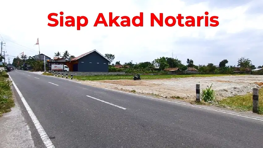 Tanah Siap AJB Godean Dekat Kampus UNJANI untuk Investasi