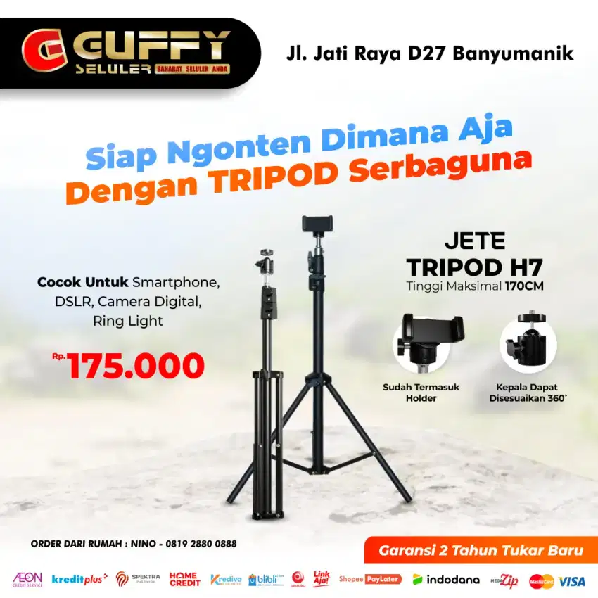 Jete Tripod H7 170cm