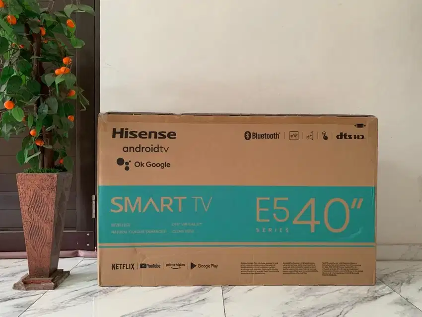 Hisense 43E5G Android TV Garansi Resmi