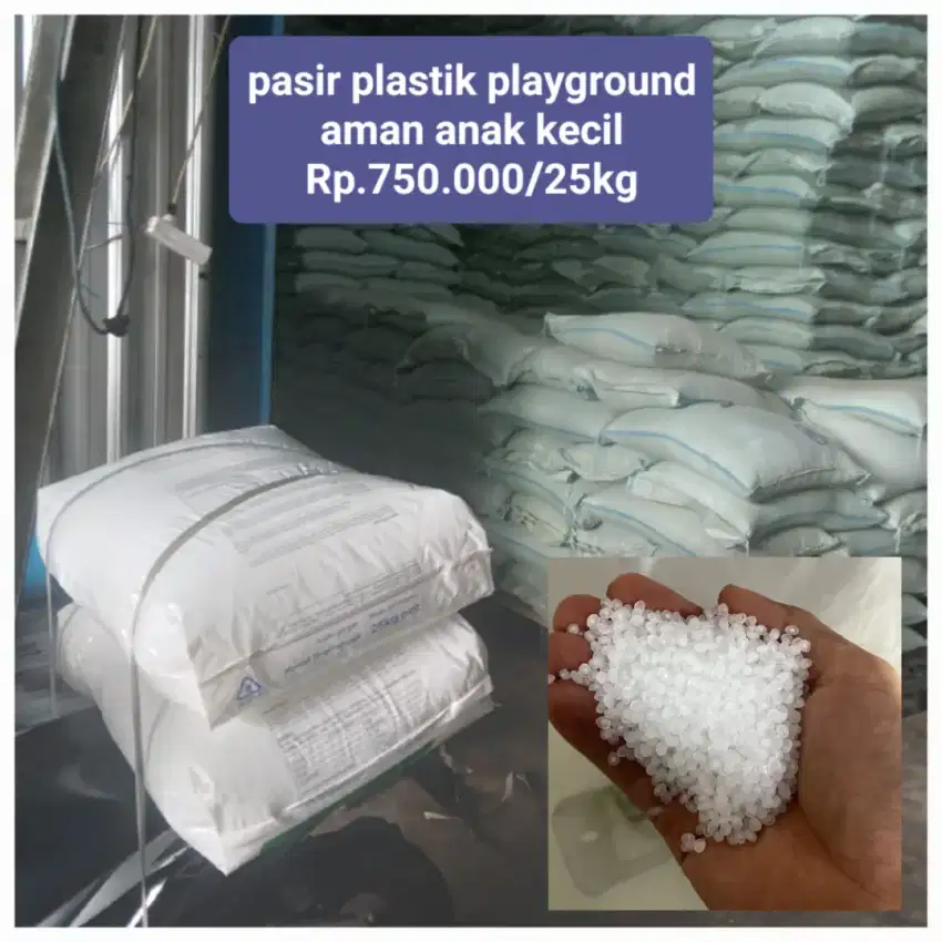 Pasir Plastik Aman untuk anak