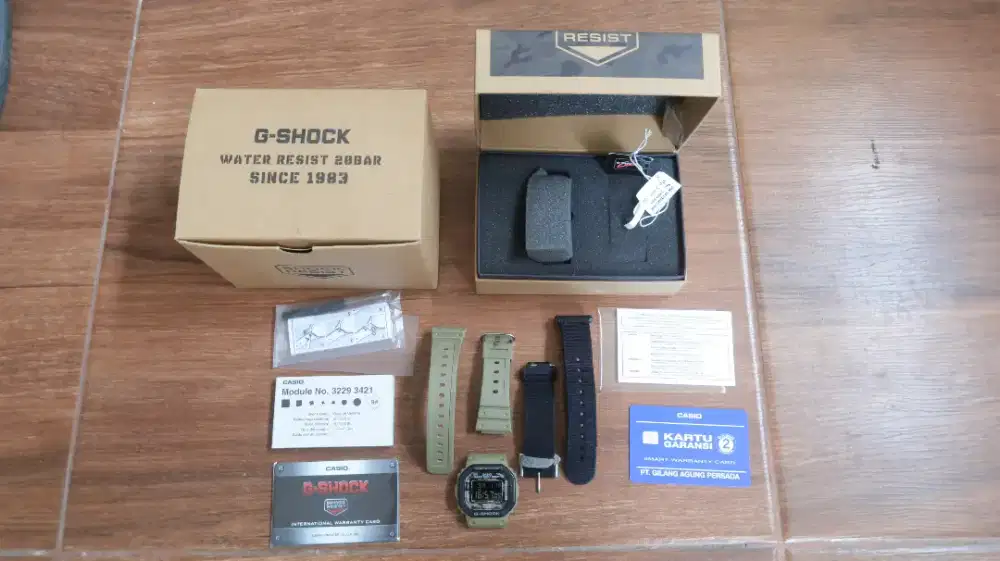 Jam Gshock DW 5610sus Original