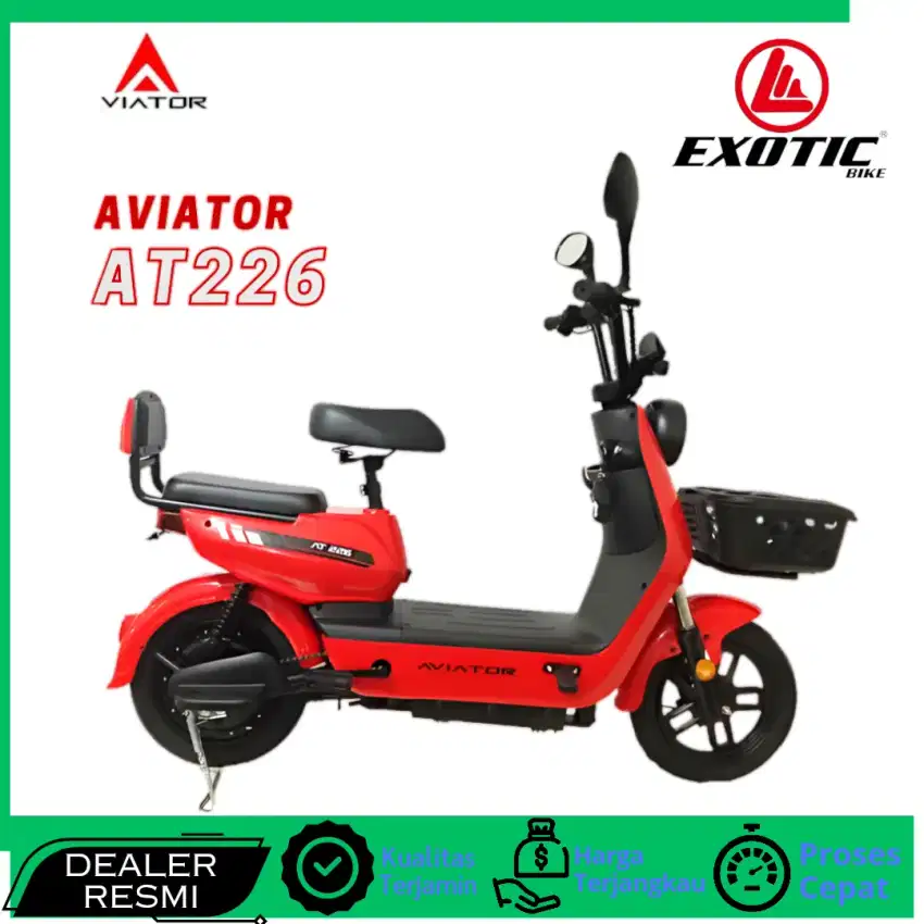 Sepeda Listrik Aviator AT226 500watt