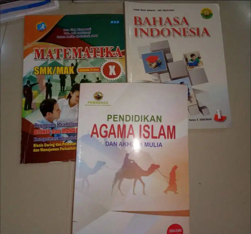 Paket buku second kelas X