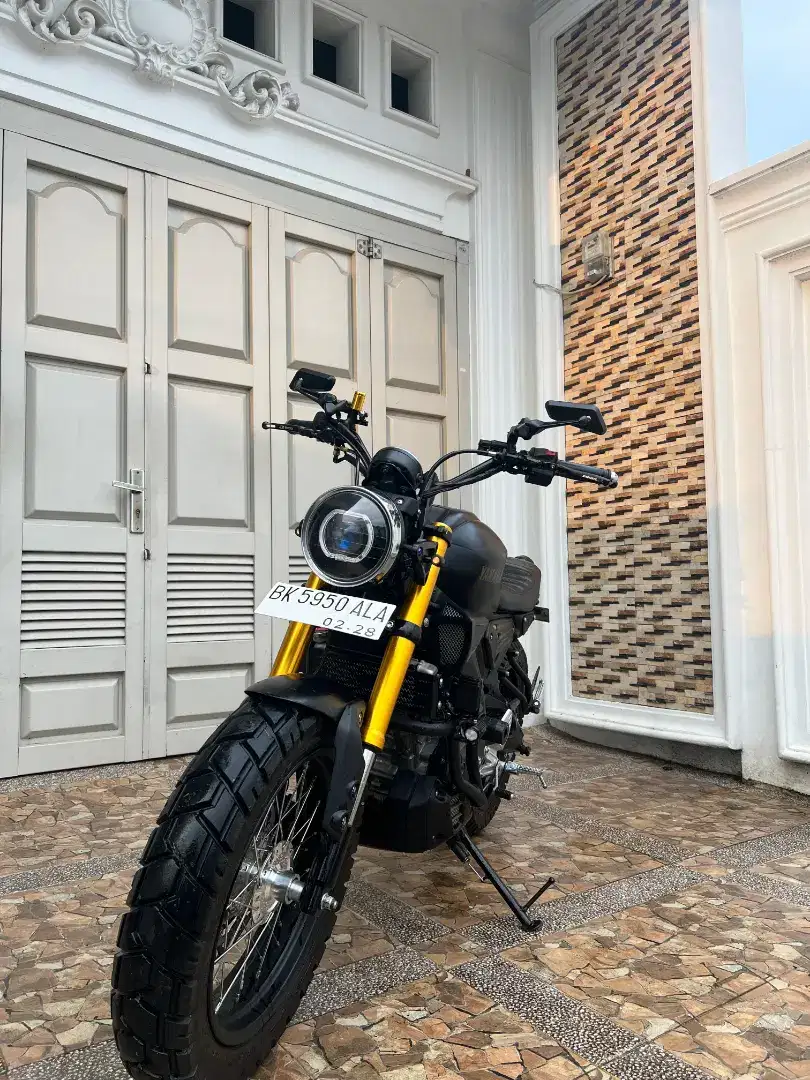 Yamaha XSR155 Scrambler