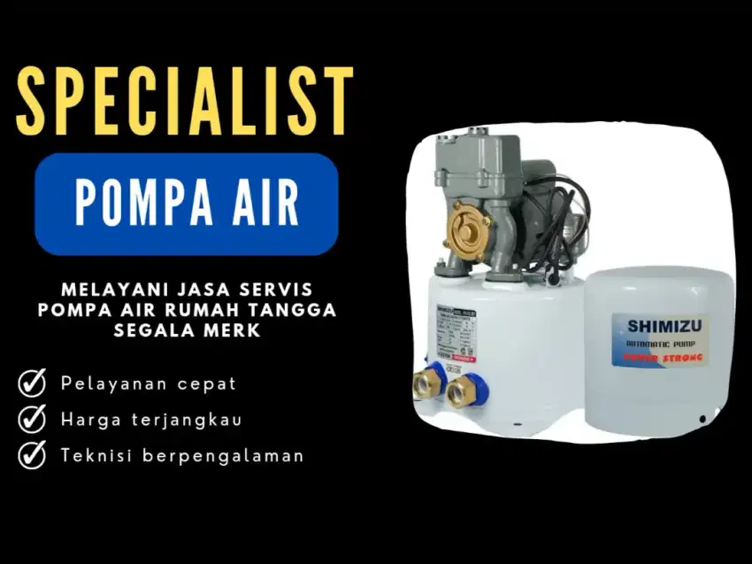 Jasa service panggilan pompa air