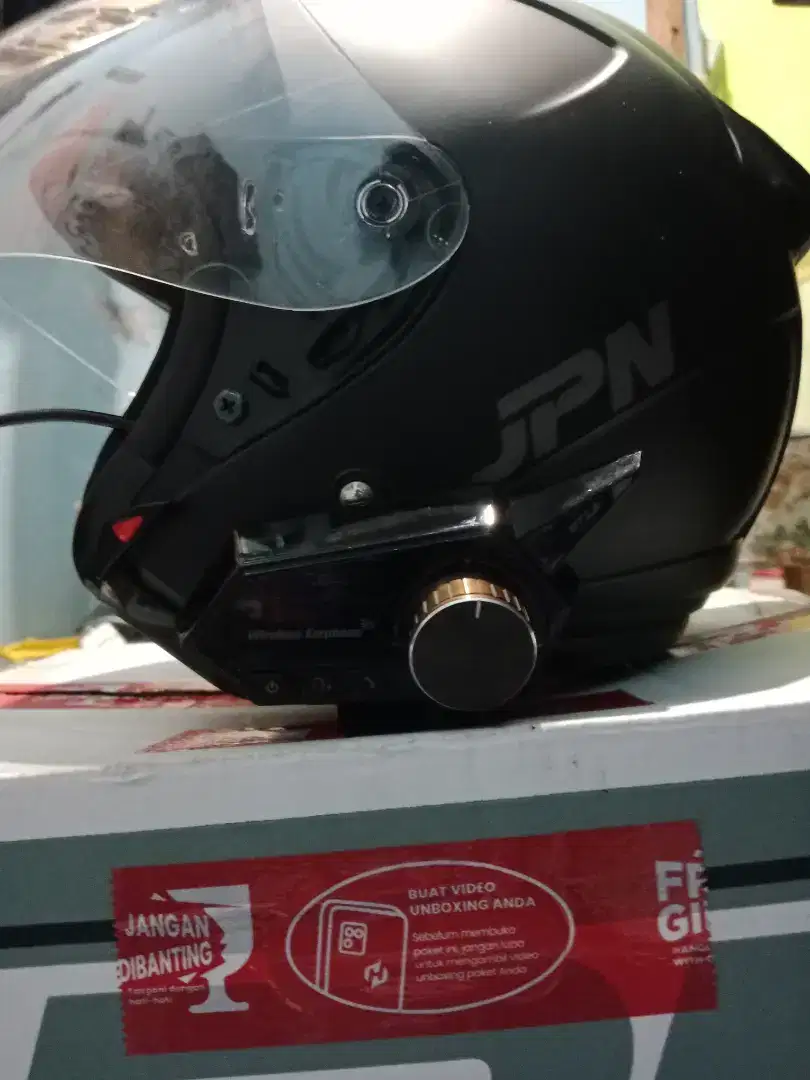 Helm JPN + INTERCOM ukuran M