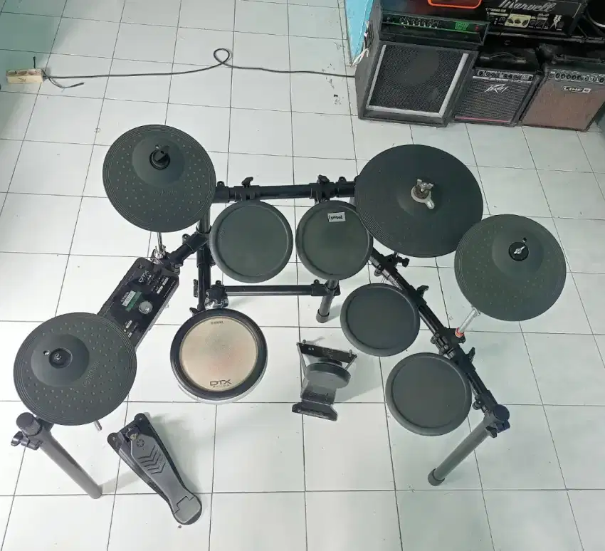 Yamaha DTX 522 Upgrade Tom + Cymbal (Tanpa Pedal - Kursi)