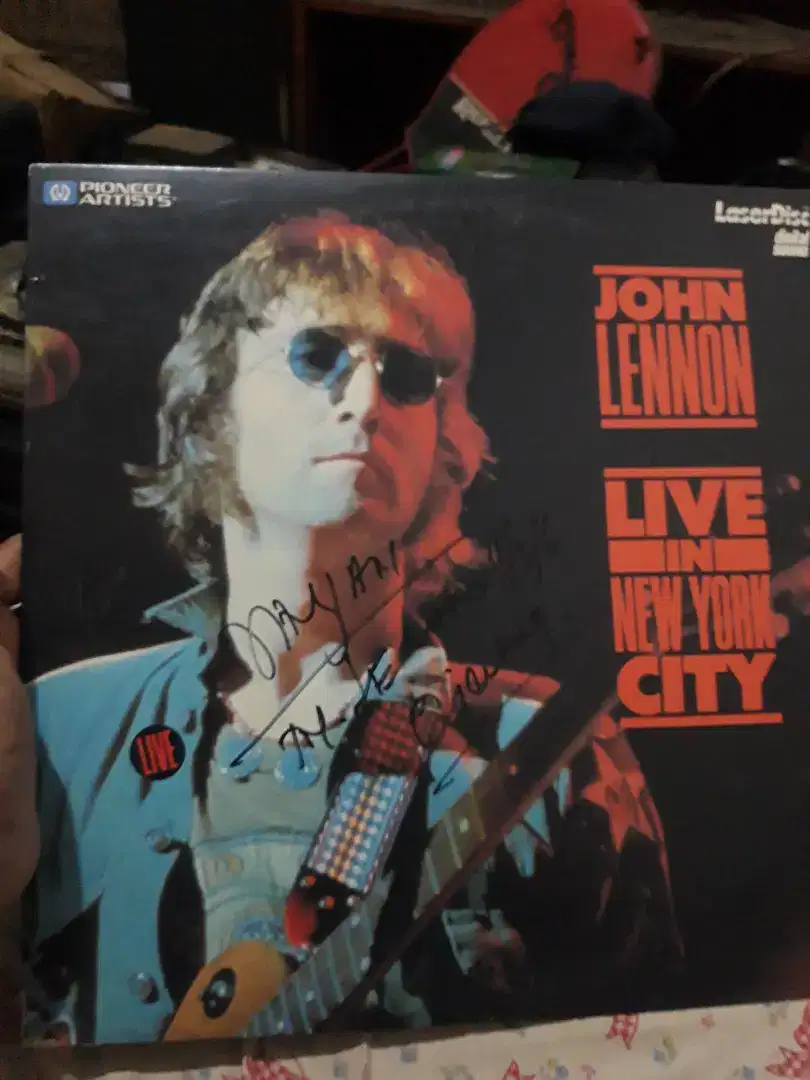 kenny g,jhon lennon dan rod steward laserdisc