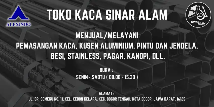 DICARI TUKANG ALUMINIUM DAN TUKANG BESI WAJIB PENGALAMAN, BOGOR KOTA