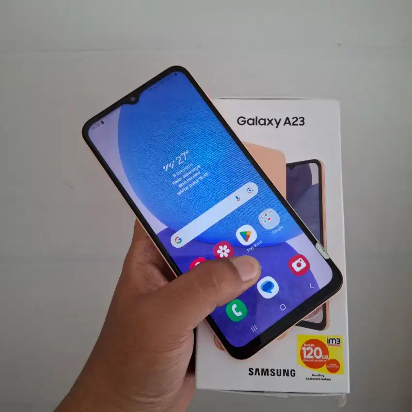 Samsung A23 6/128GB bekas garansi resmi sein