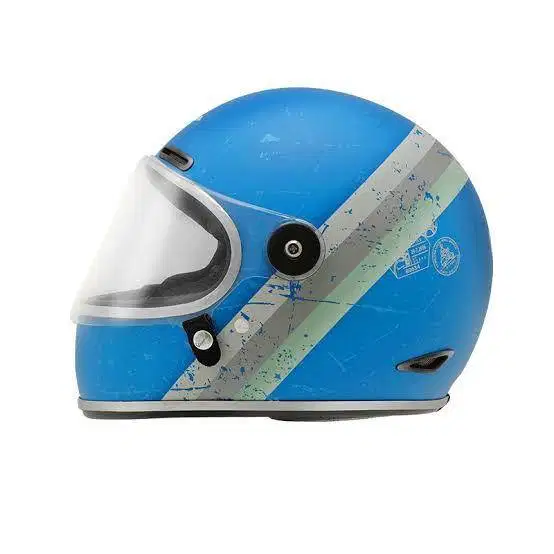 Vespa Helmet FF Heritage Azzuro