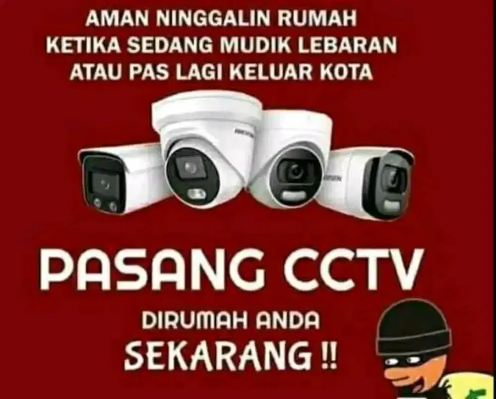 Layanan pemasangan kamera cctv, harga terjangkau