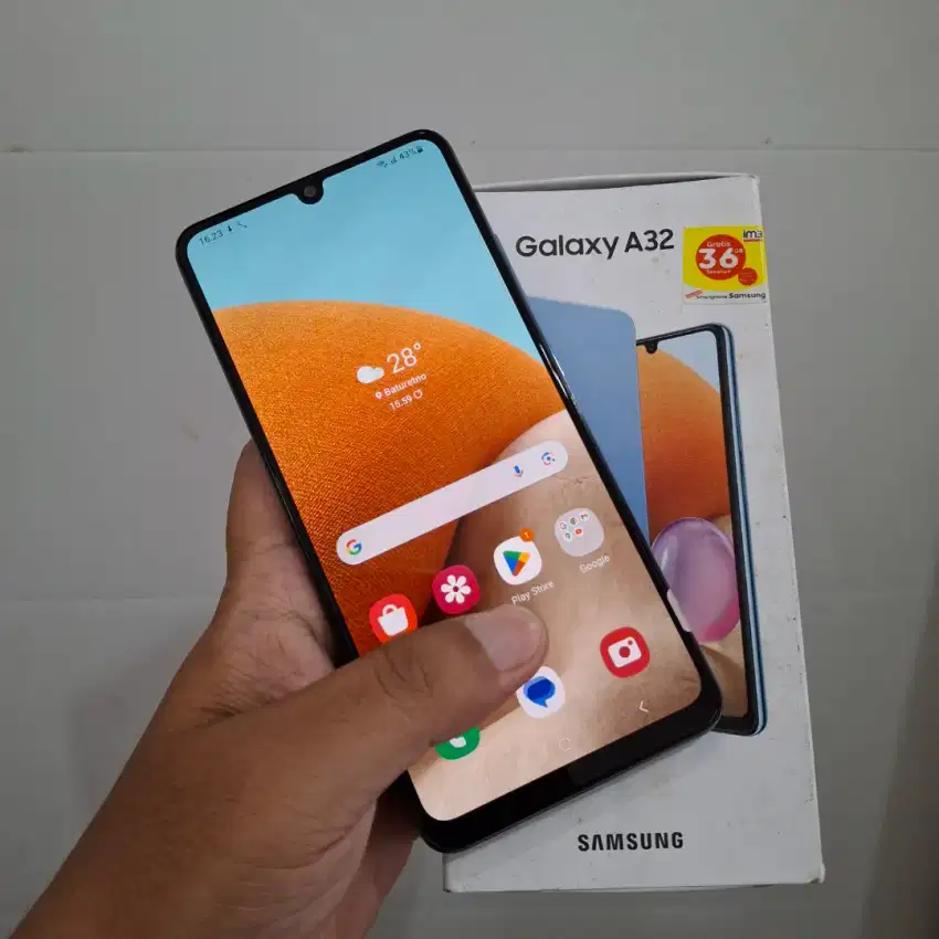 Samsung A32 8/128GB bekas garansi resmi sein