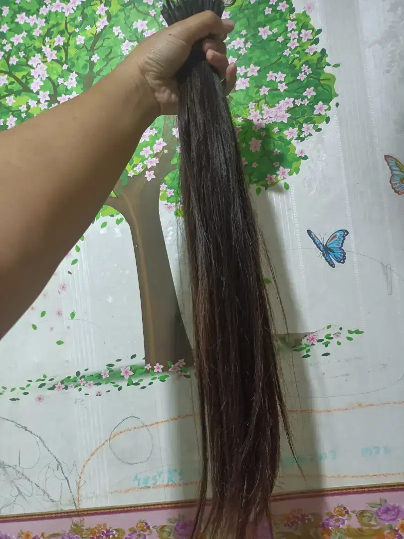 Rambut sambung Hair extension 70cm