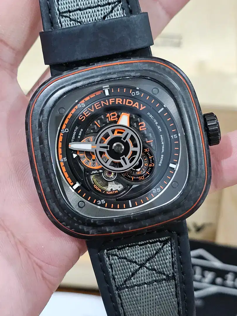 Sevenfriday Carbon Edition SF P3C/09 Black