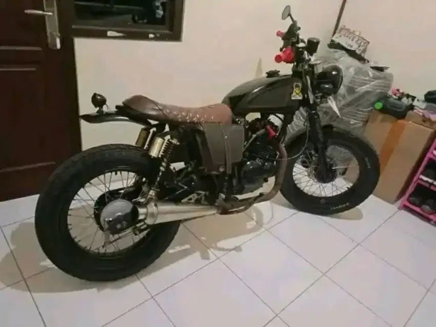 MOTOR CUSTOM BASIC THUNDER 125cc surat lengkap