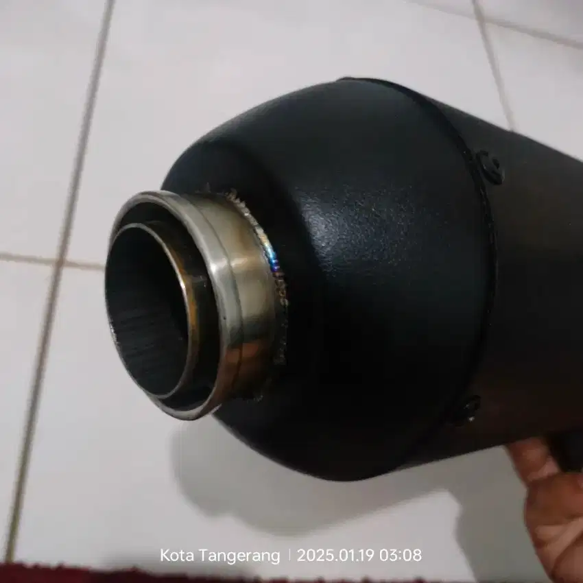 Knalpot custom model CMS inlet 40 New aerox/nmax