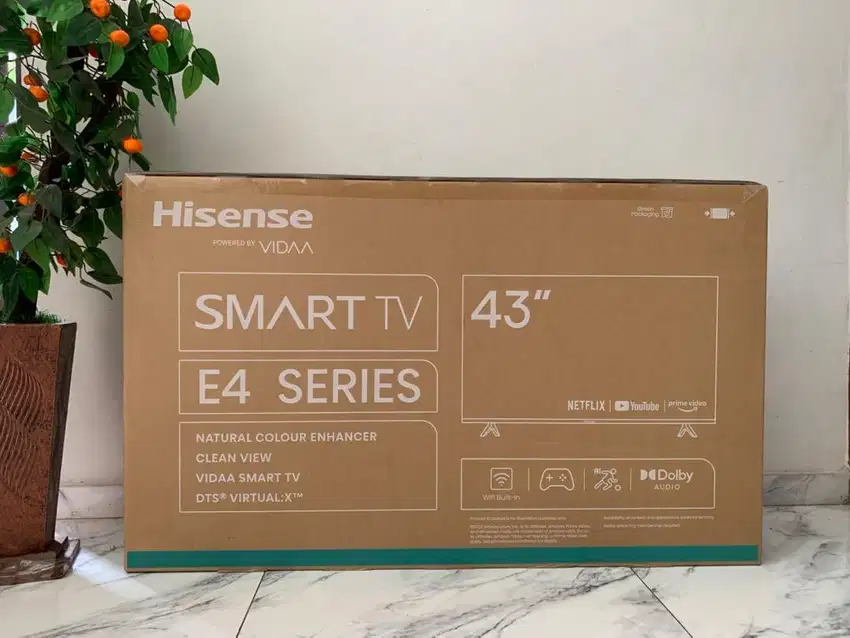 Hisense 43E4H Smart TV Garansi Resmi