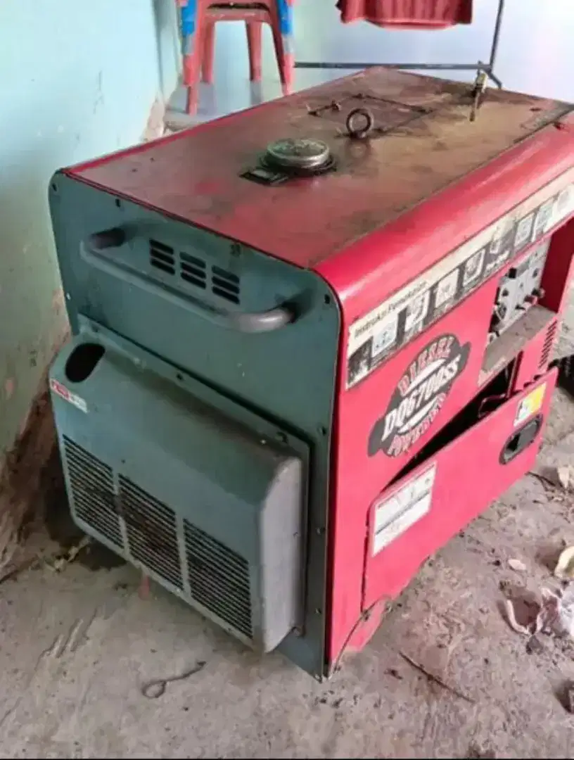 Saya menerima genset rusak atau padam gan