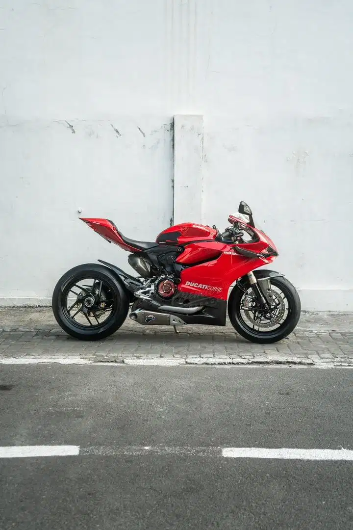 Ducati Panigale 1199 Red (FP) Murah, Modif Banyak!