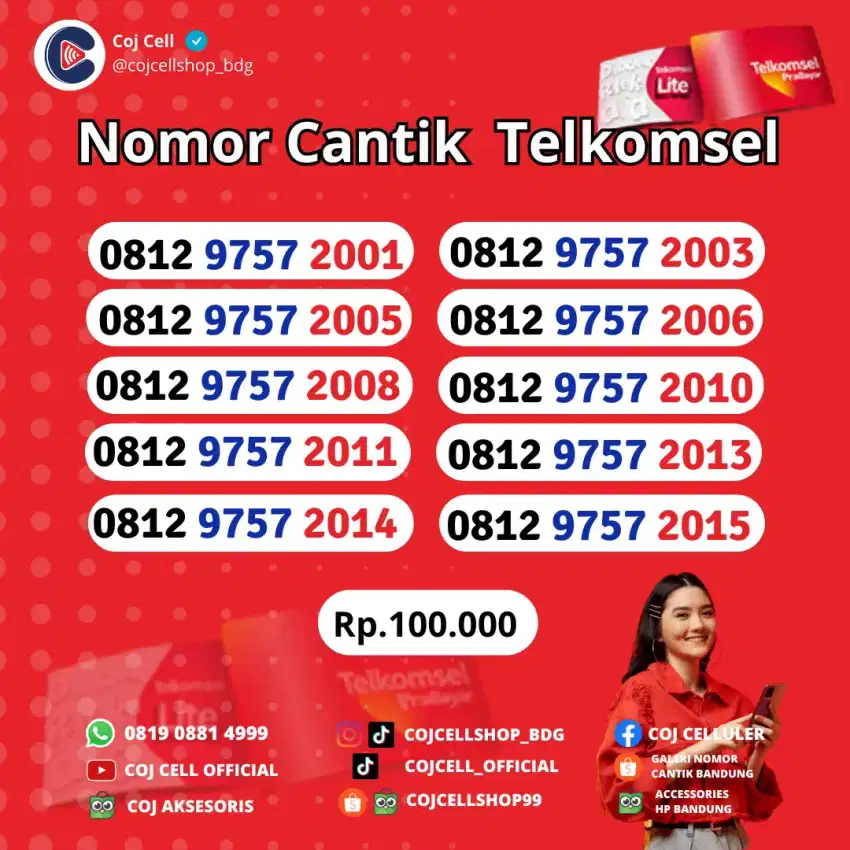 Ready Nomor Cantik Telkomsel