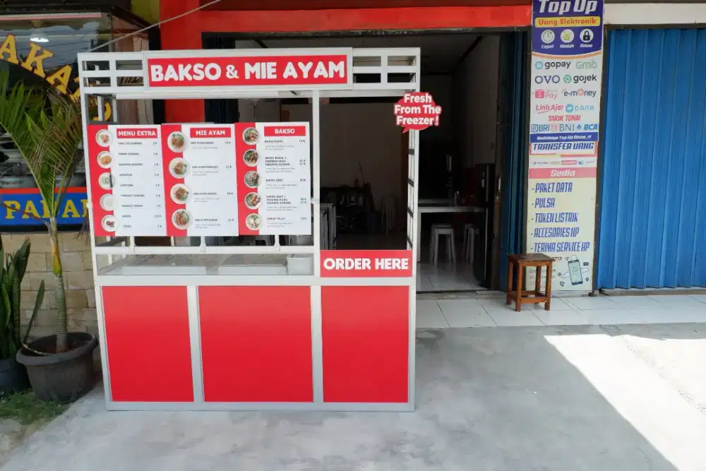 Gerobak Serbaguna Cocok Untuk Berbagai Macam Usaha