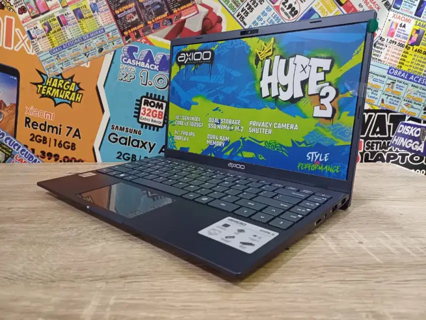 PROMO KREDIT LAPTOP DP 0 | AXIOO HYPE 3 RAM8GB | BISA BUAT DESAIN