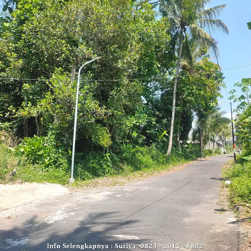 Tanah Ngemplak Nego Dekat Jl. Kaliurang Dekat Jl. Cangkringan