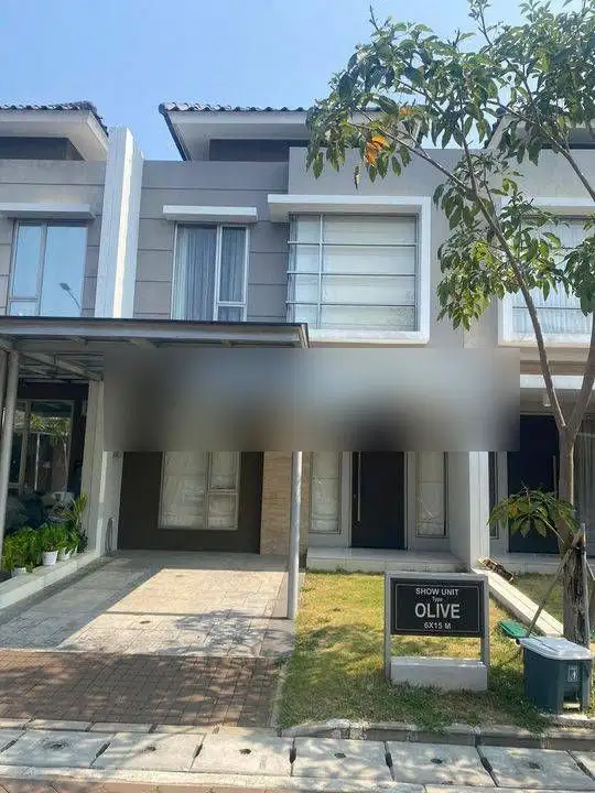 Sewa Rumah Murah Golf Island 2 Lantai Semi Furnish