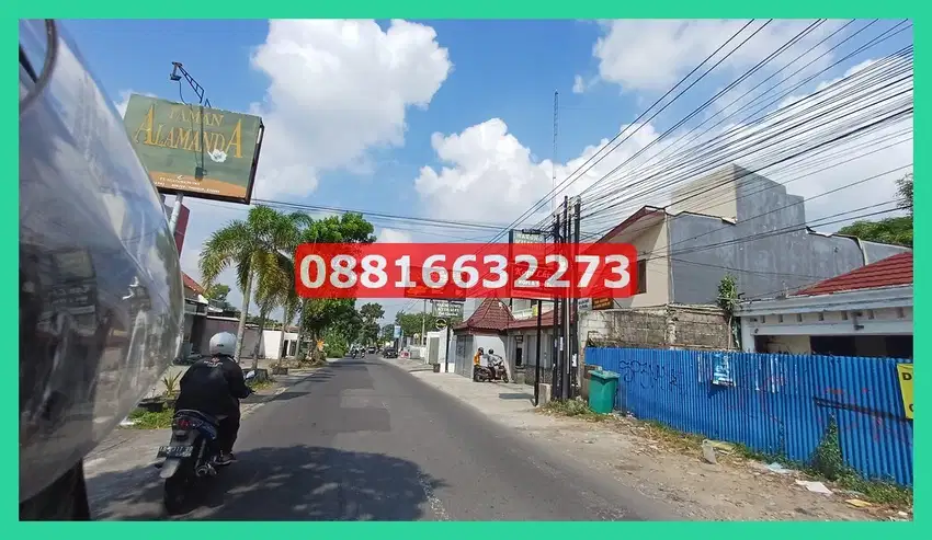 Jual tanah trihanggo sleman 5 menit JCM, Dalam Ringroad, jl kabupaten