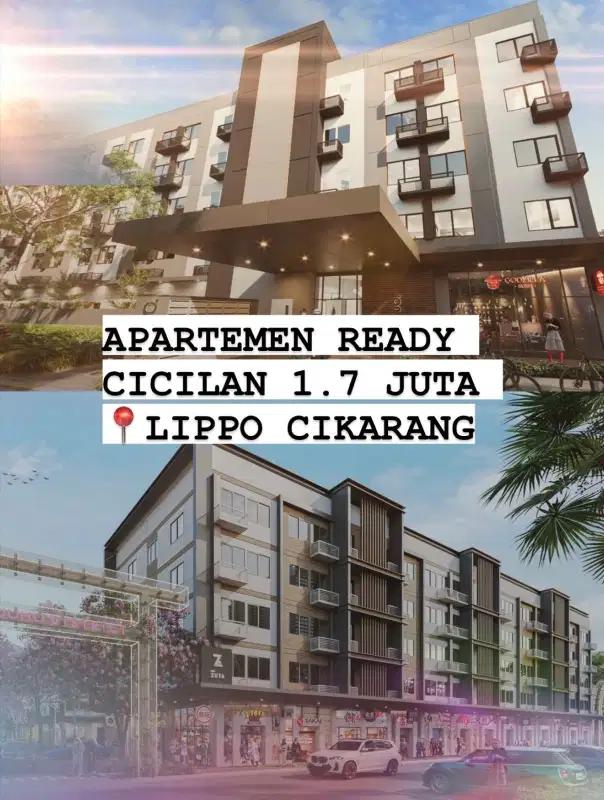 DP 4.5 Juta Ready Apartemen Dekat Mall Lippo Cikarang Estate