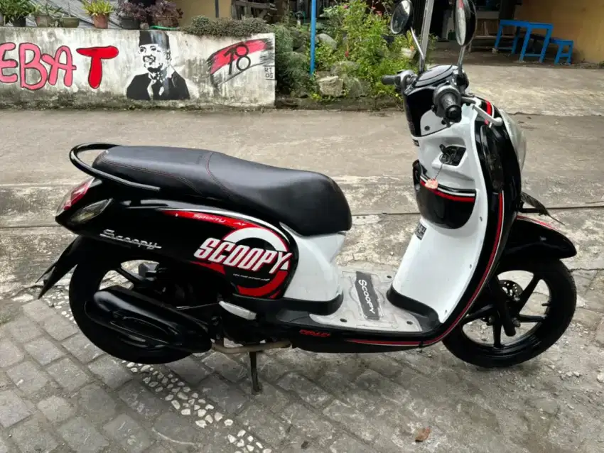 Honda Scoopy esp ISS thn 2015 plat AB Bantul