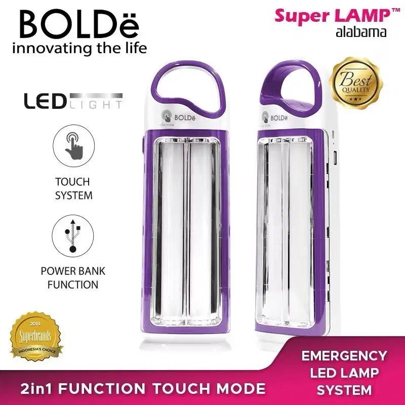 BOLDe Lampu / Super Lamp Alabama 2 in 1 Function