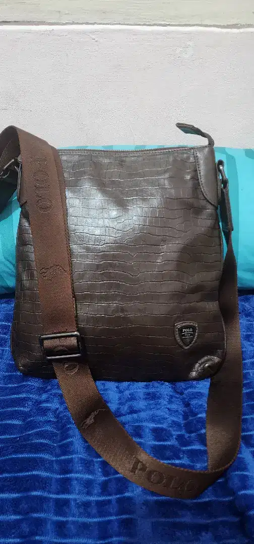 Tas kulit asli polo