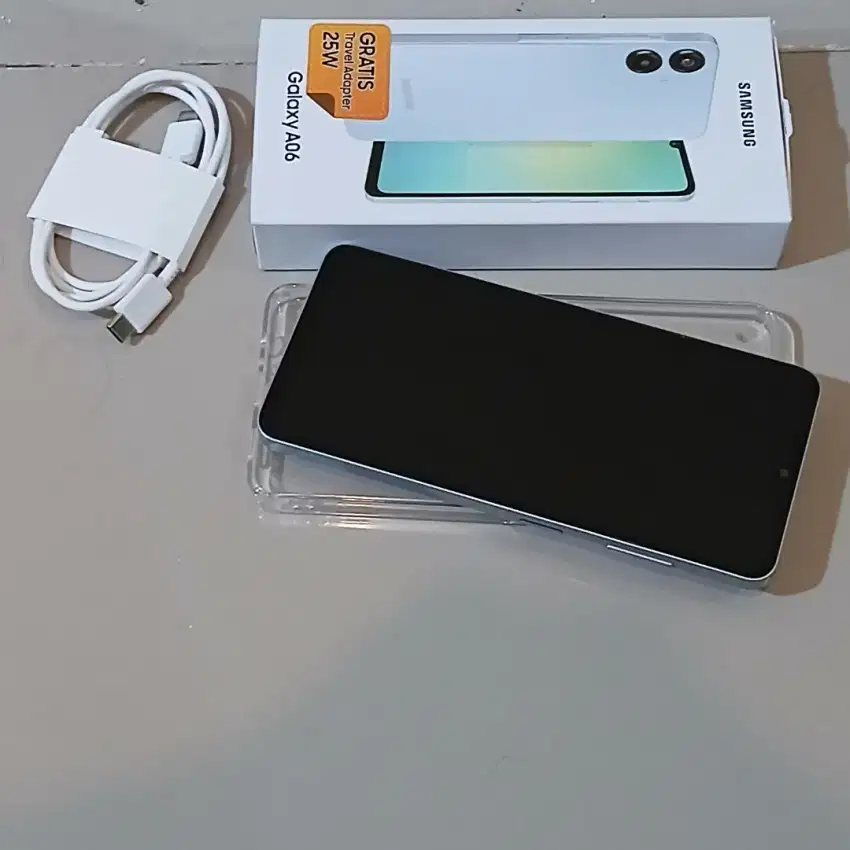 Samsung A-06 Preloved Seken 4/128 GB SEIN Baru pakai 1 minggu!