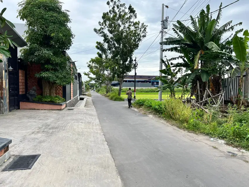 Tanah Trihanggo dekat SKE siap bangun rumah dan villa jogja