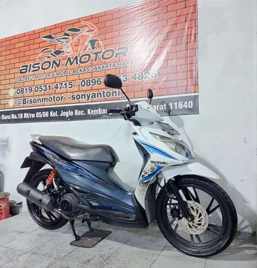 Rawatan! SUZUKI HAYATE 125 Th 2012 Pajak Panjang tt skydrive skywave