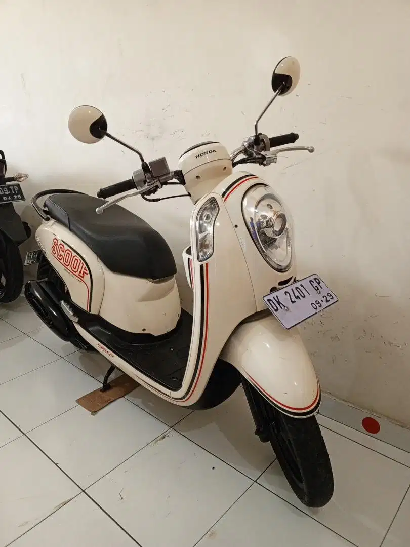 Honda Scoopy Fi Th.2014 Pajak Plat Baru!!