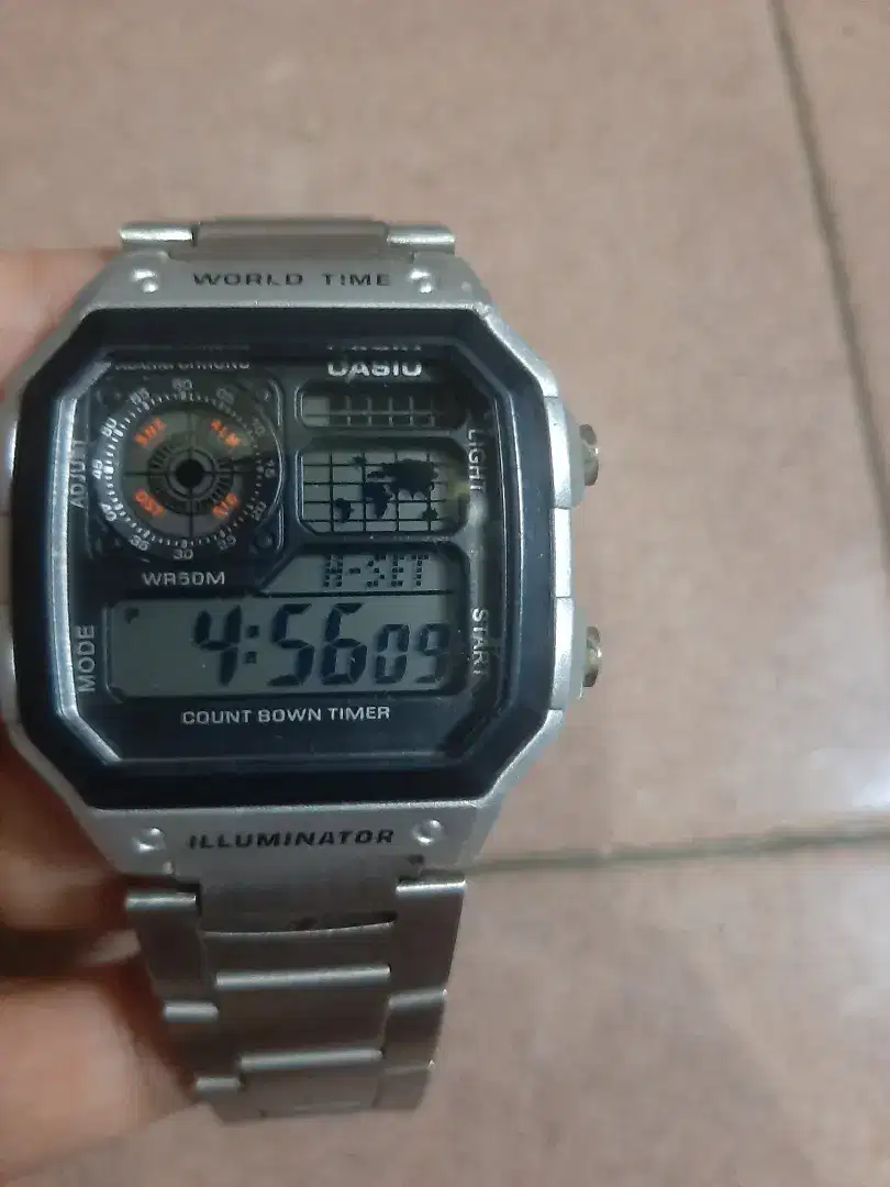 Jam Tangan Casio AE 12000WHD