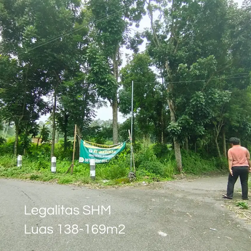 Tanah Strategis 6 Menit ke UII, Lokasi Hook KM 13