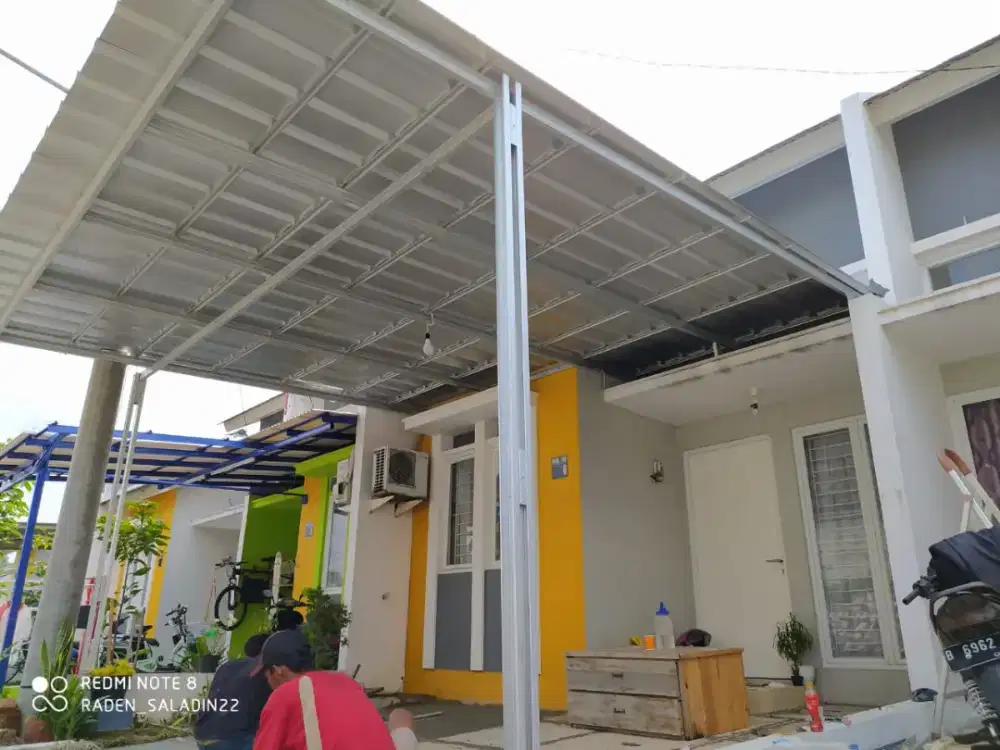 Kanopi rumah dan toko