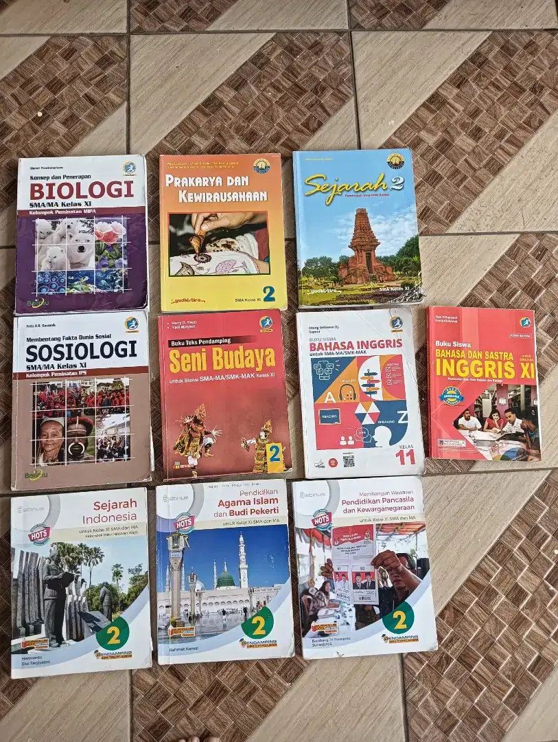 Buku Pelajaran Kelas XI