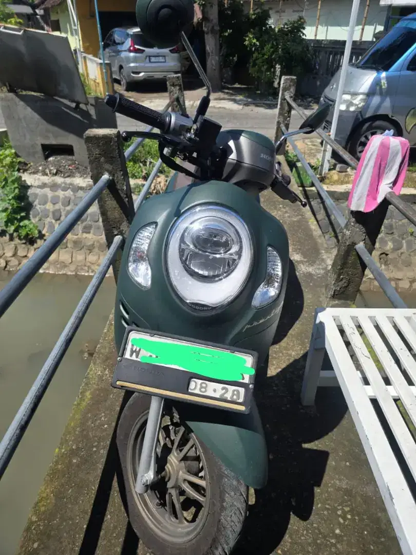 Scoopy 2023 kilometer rendah milik pribadi