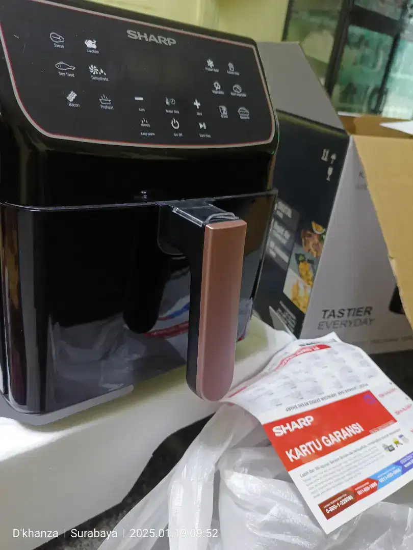 air fryer sharp KF-DP55BK